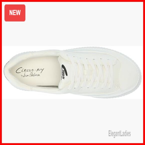 Chunky Platform Sneakers with Wavy Ribbed Sole, Lace-Up Closure - Picture 5 of 7